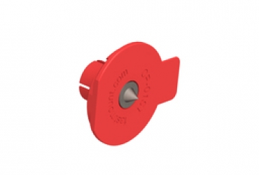 Preslikač – crveni plastični preslikač s vrhom od nehrđajućeg čelika za centriranje
